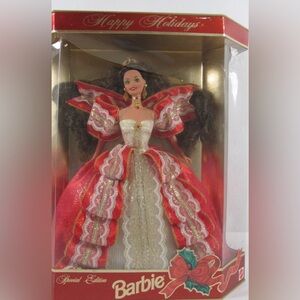 Happy Holiday Barbie Doll 1997  10th Anniversary Special Edition BNIB